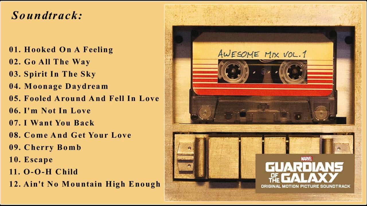 Guardians of the galaxy soundtrack first song premium universal