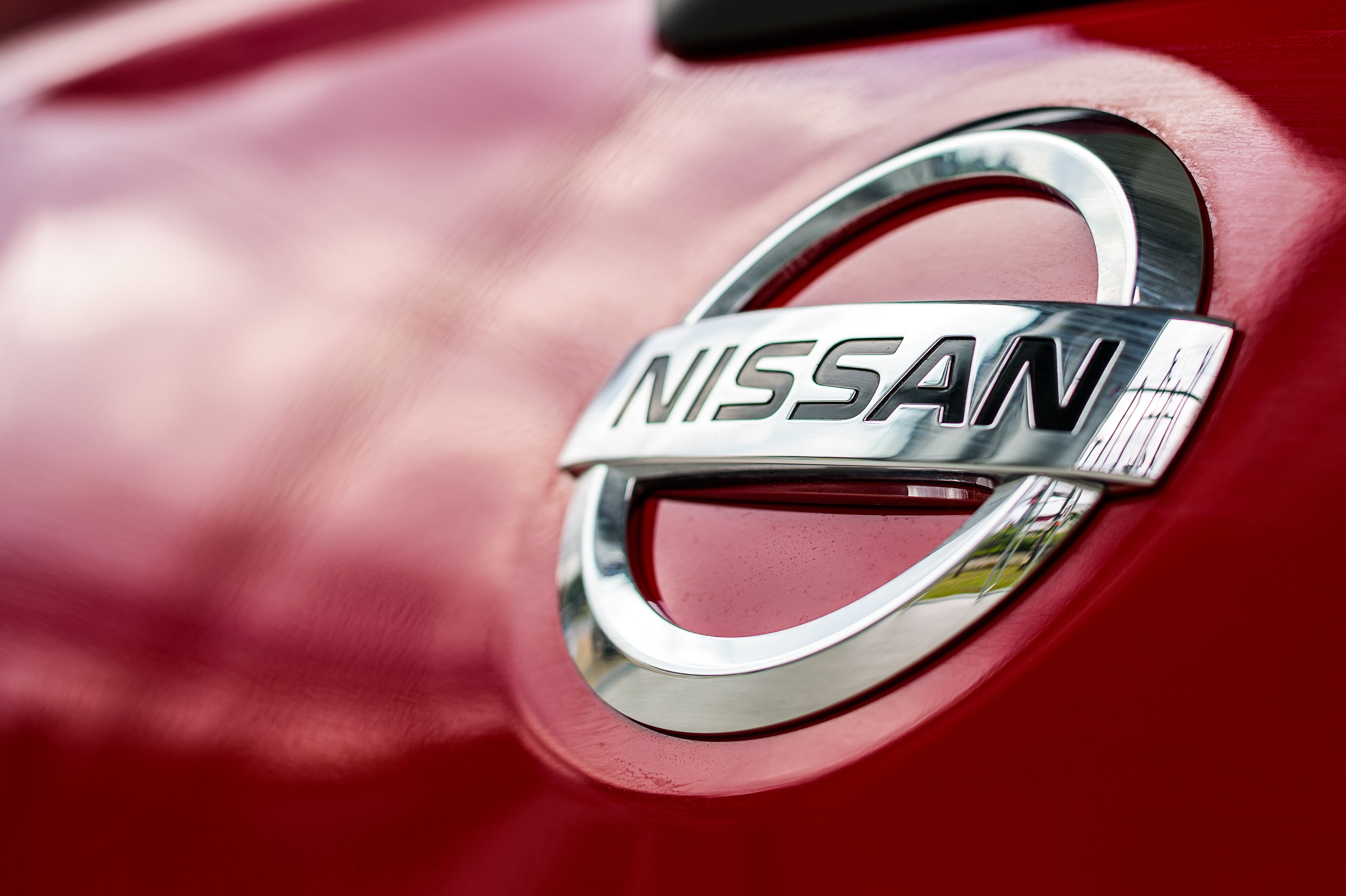 Nissan car emblem