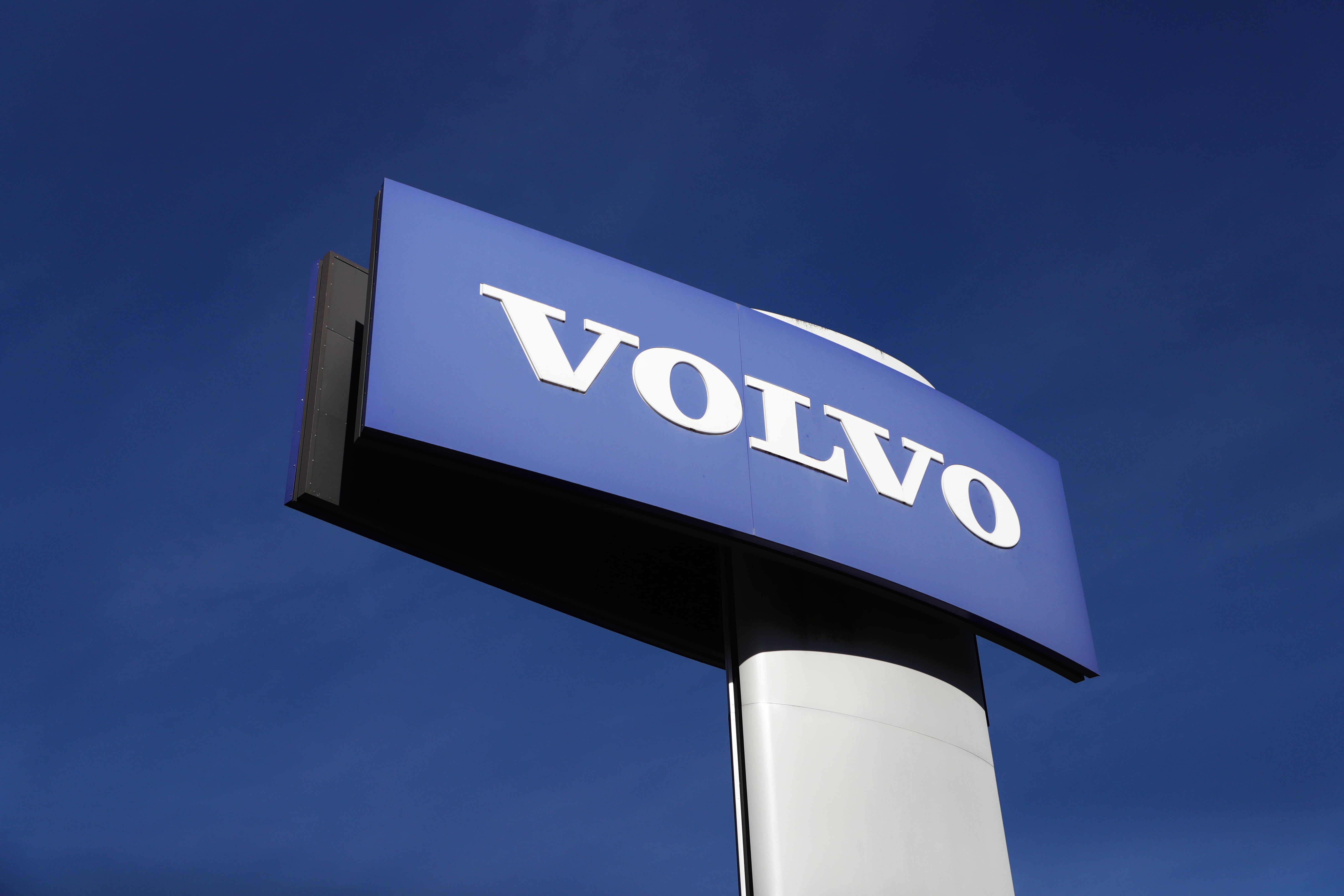 Volvo sign dealership