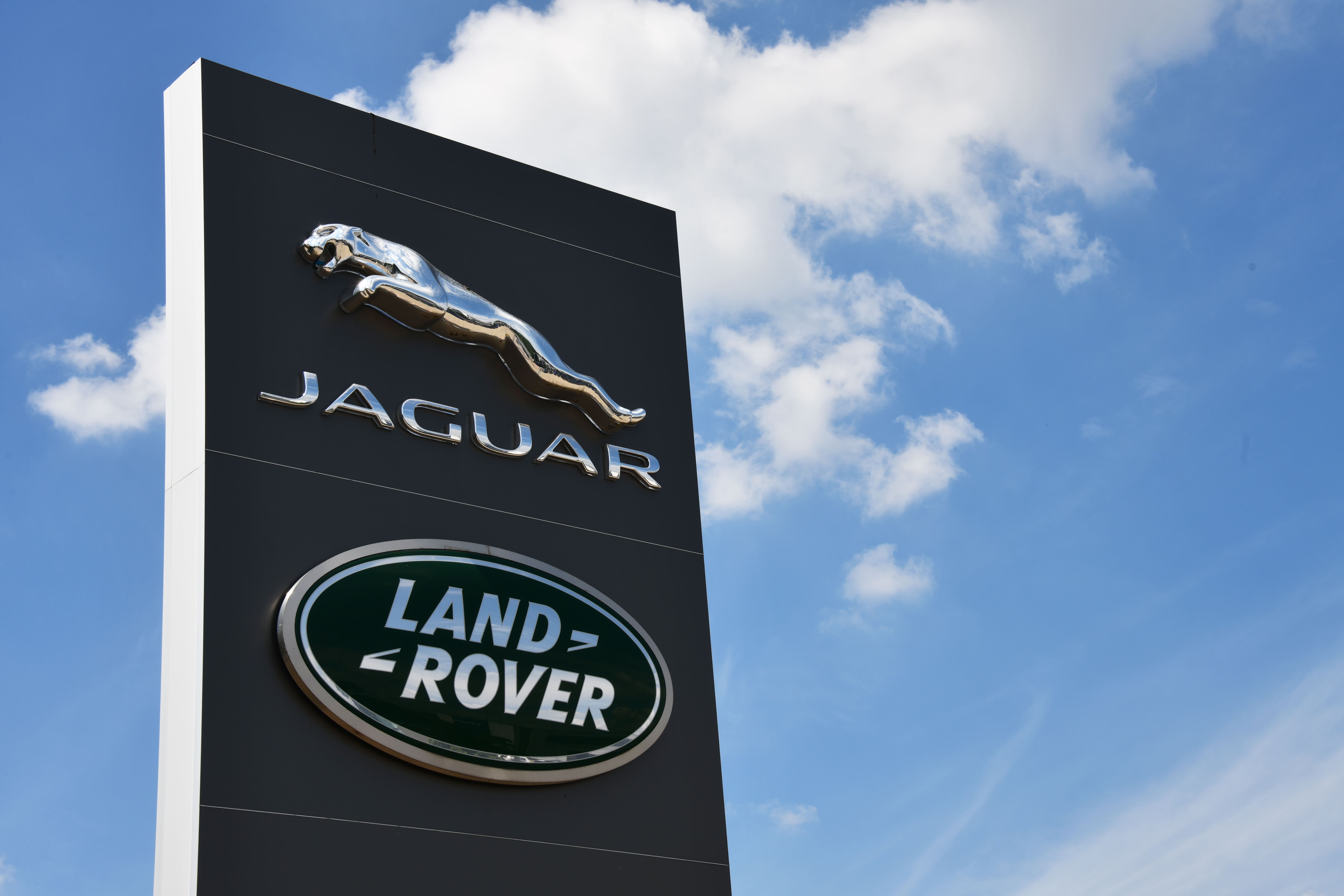Jaguar dealership sign