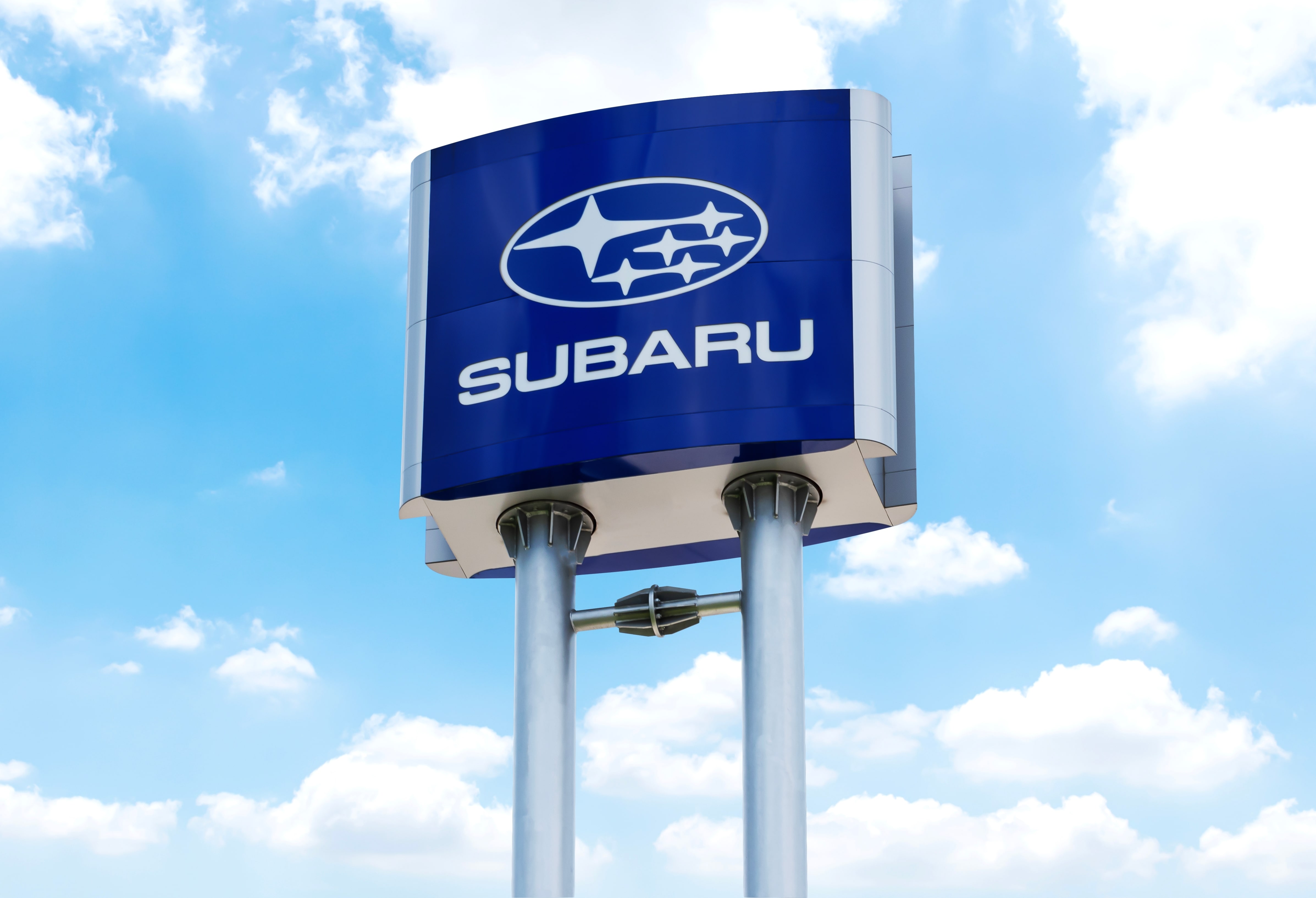 Subaru sign