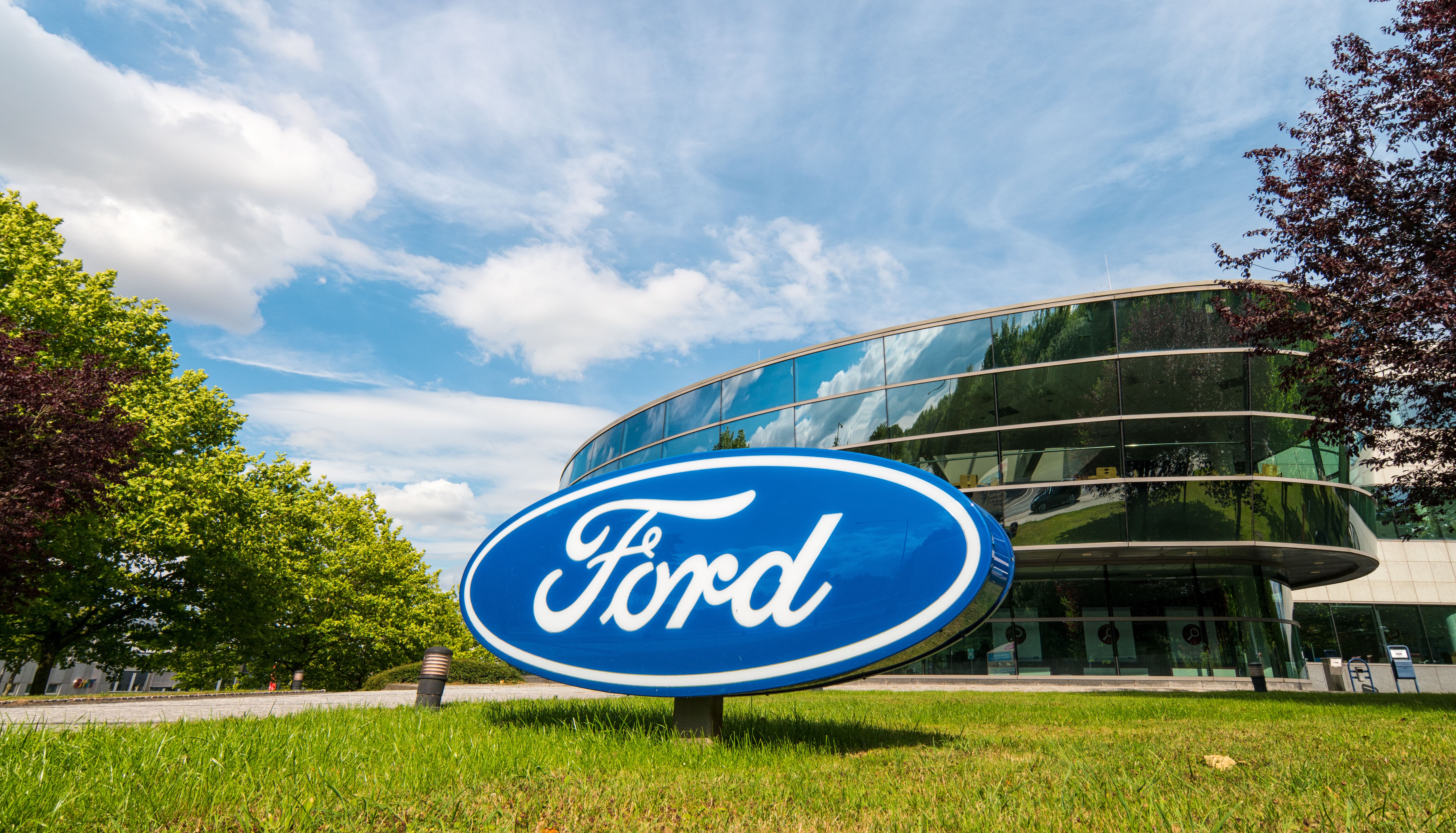 Ford Sign on grass