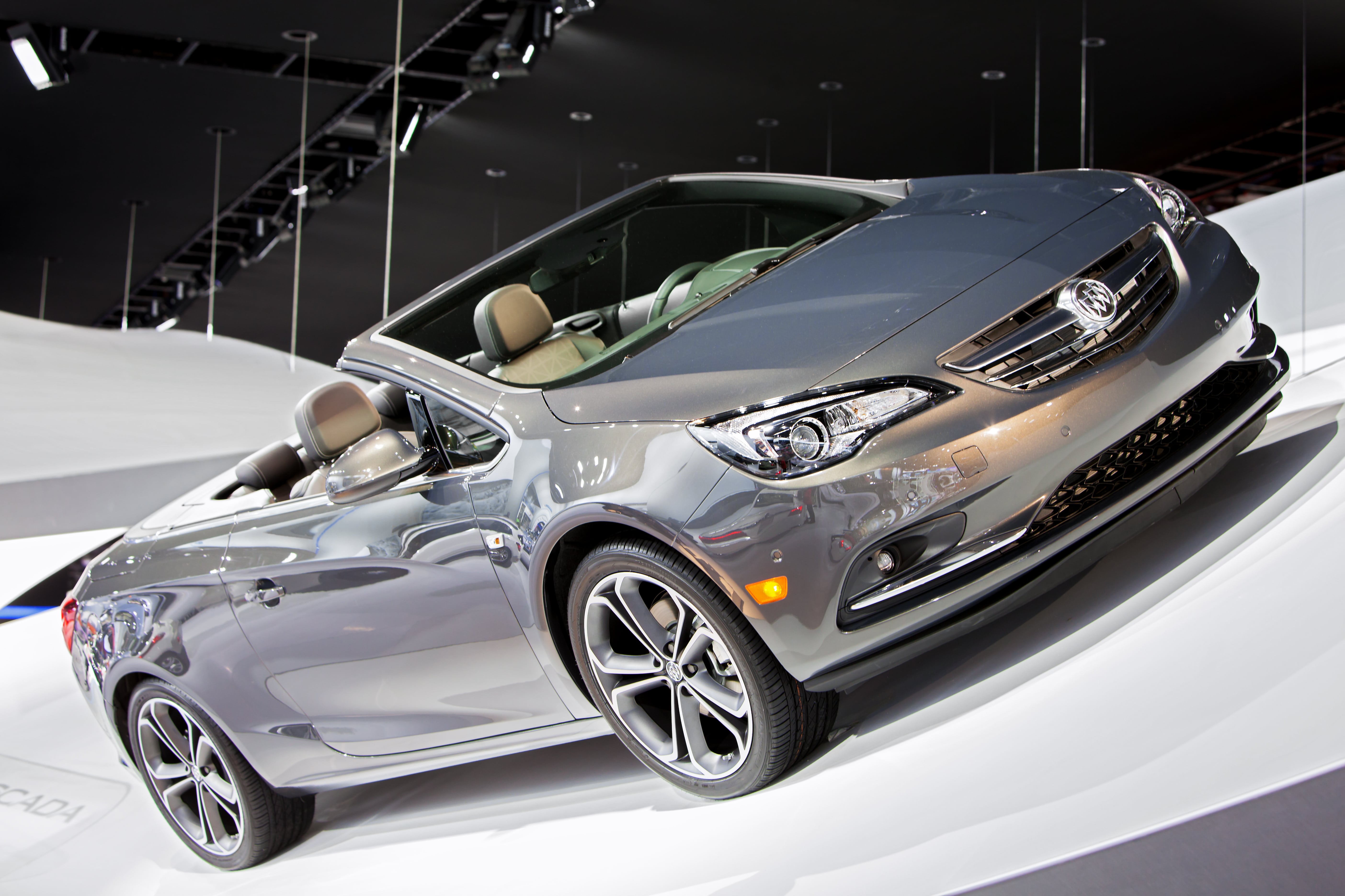 Silver Buick Cascada