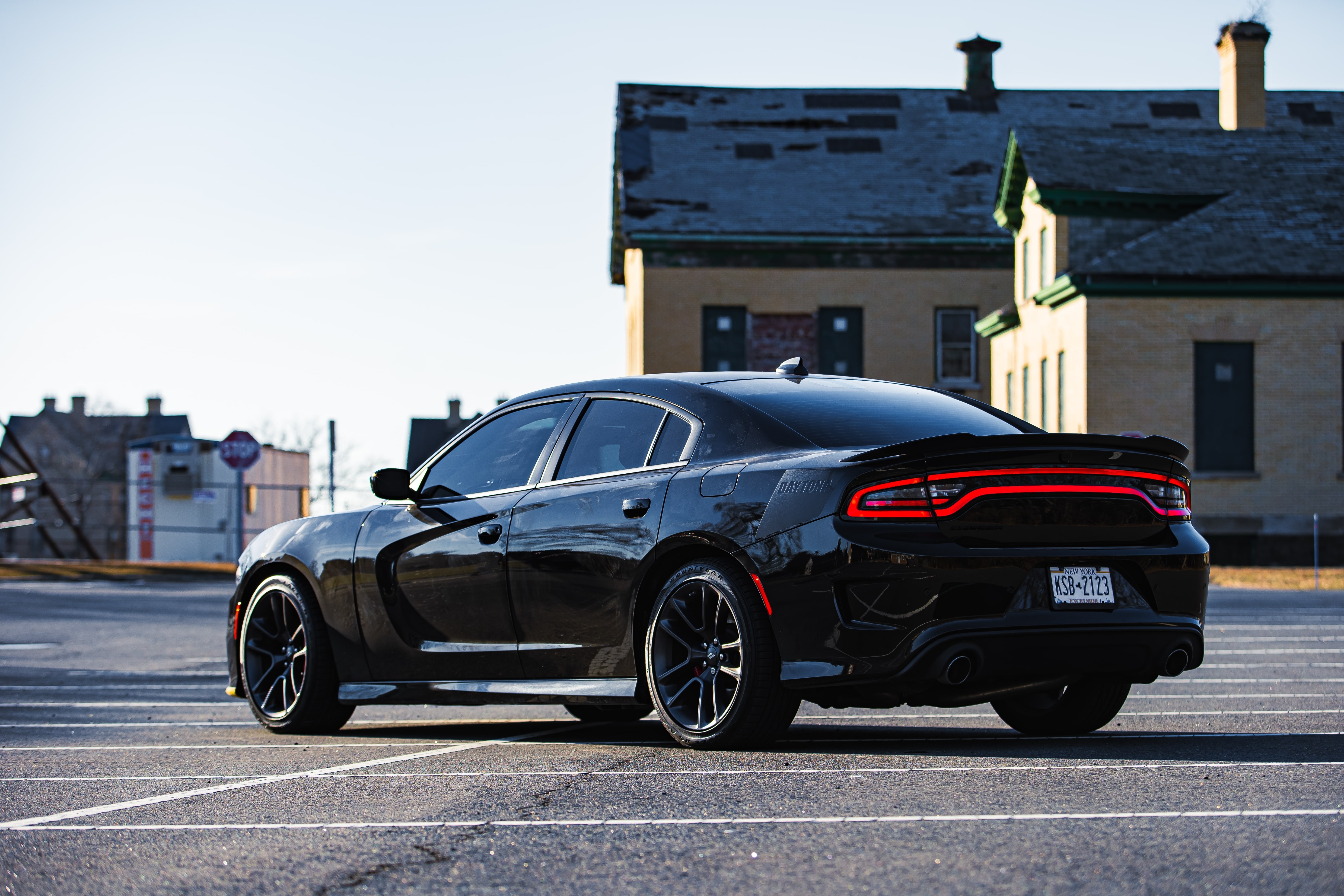Black Dodge Dart