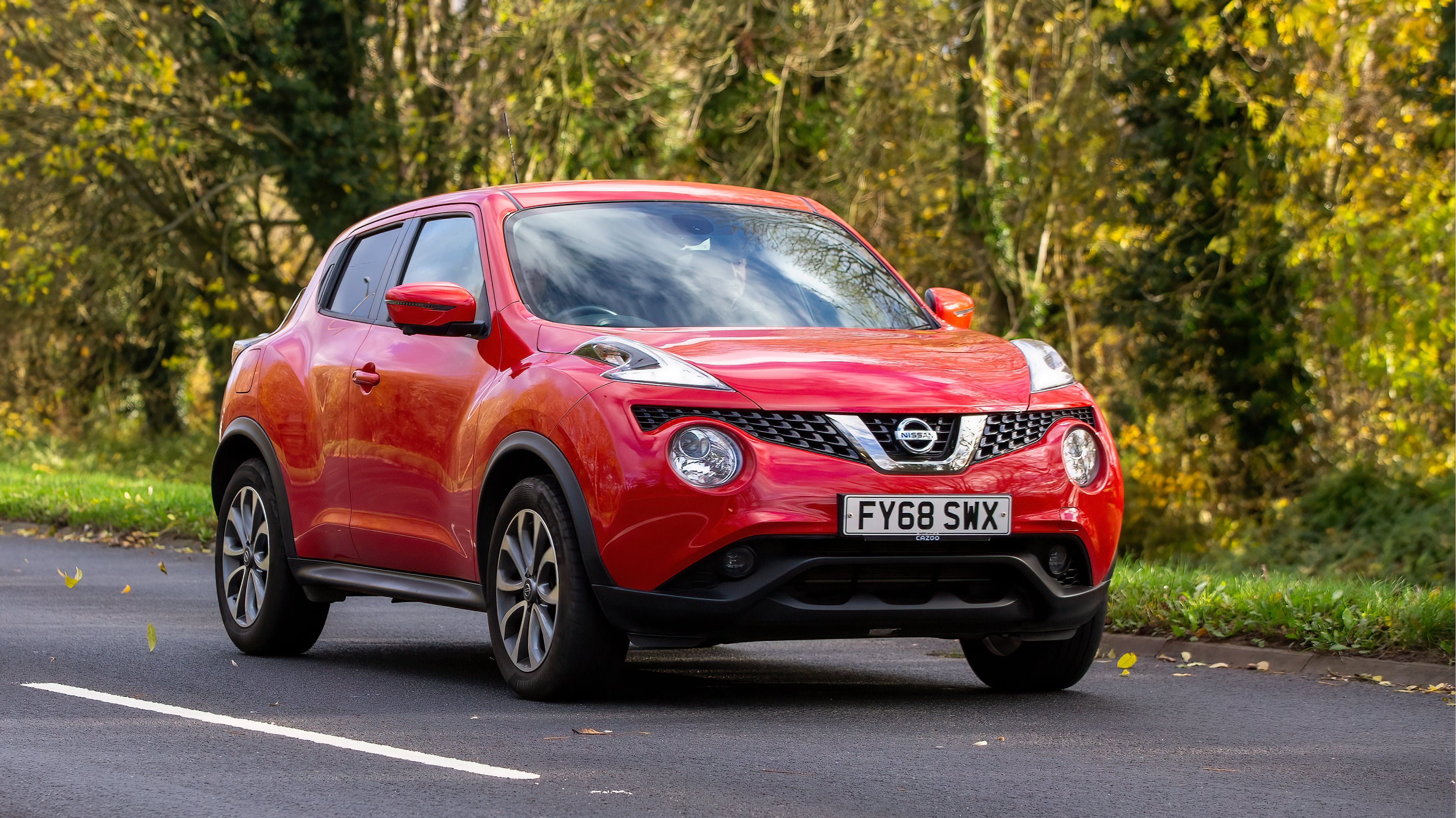 Red Nissan Juke