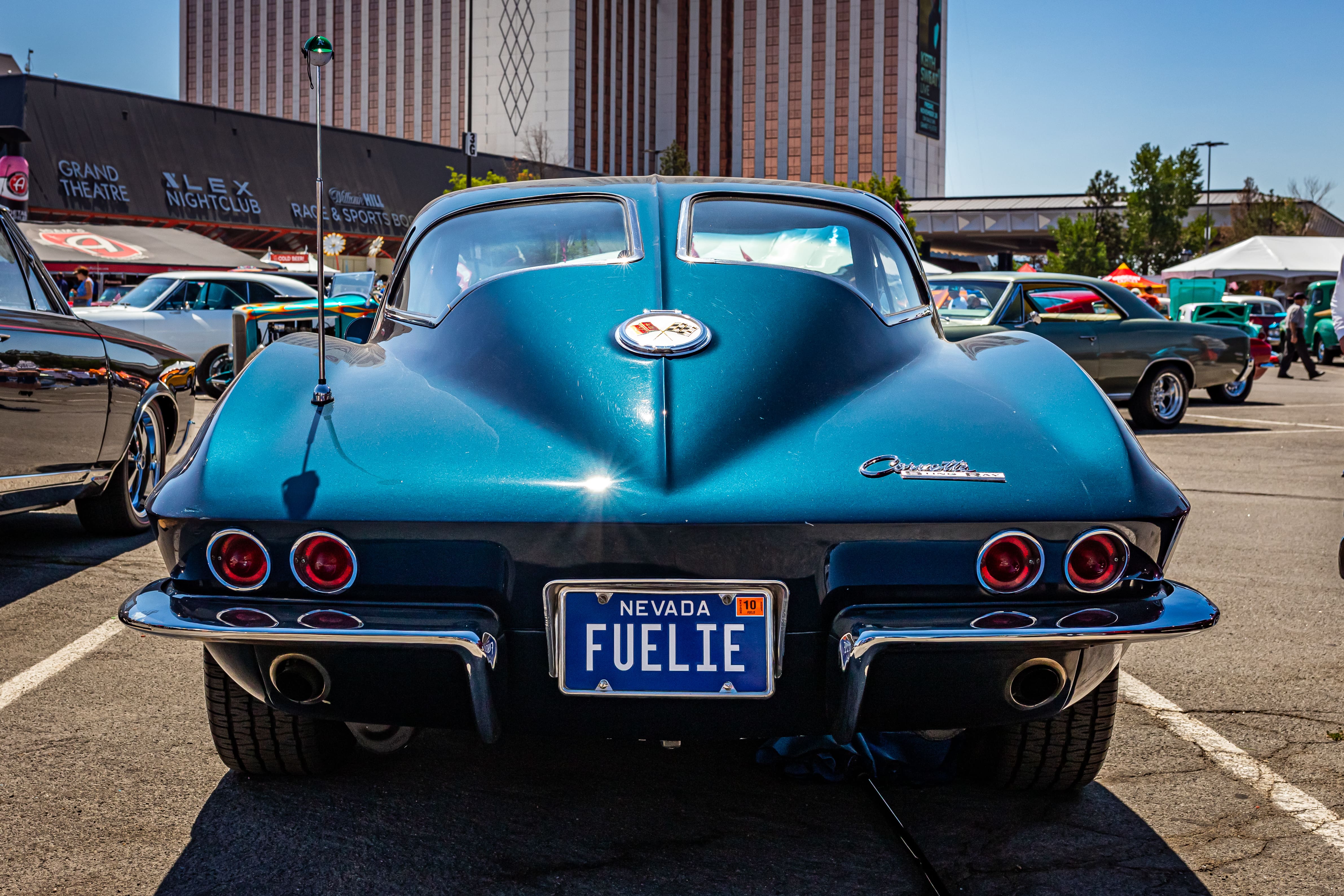 Blue 1963 Chevy Corvette