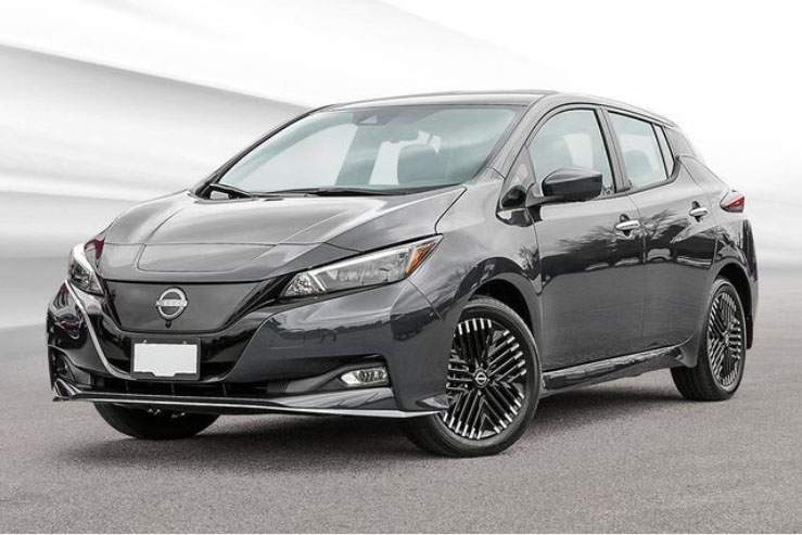 2023 Grey Nissan Leaf