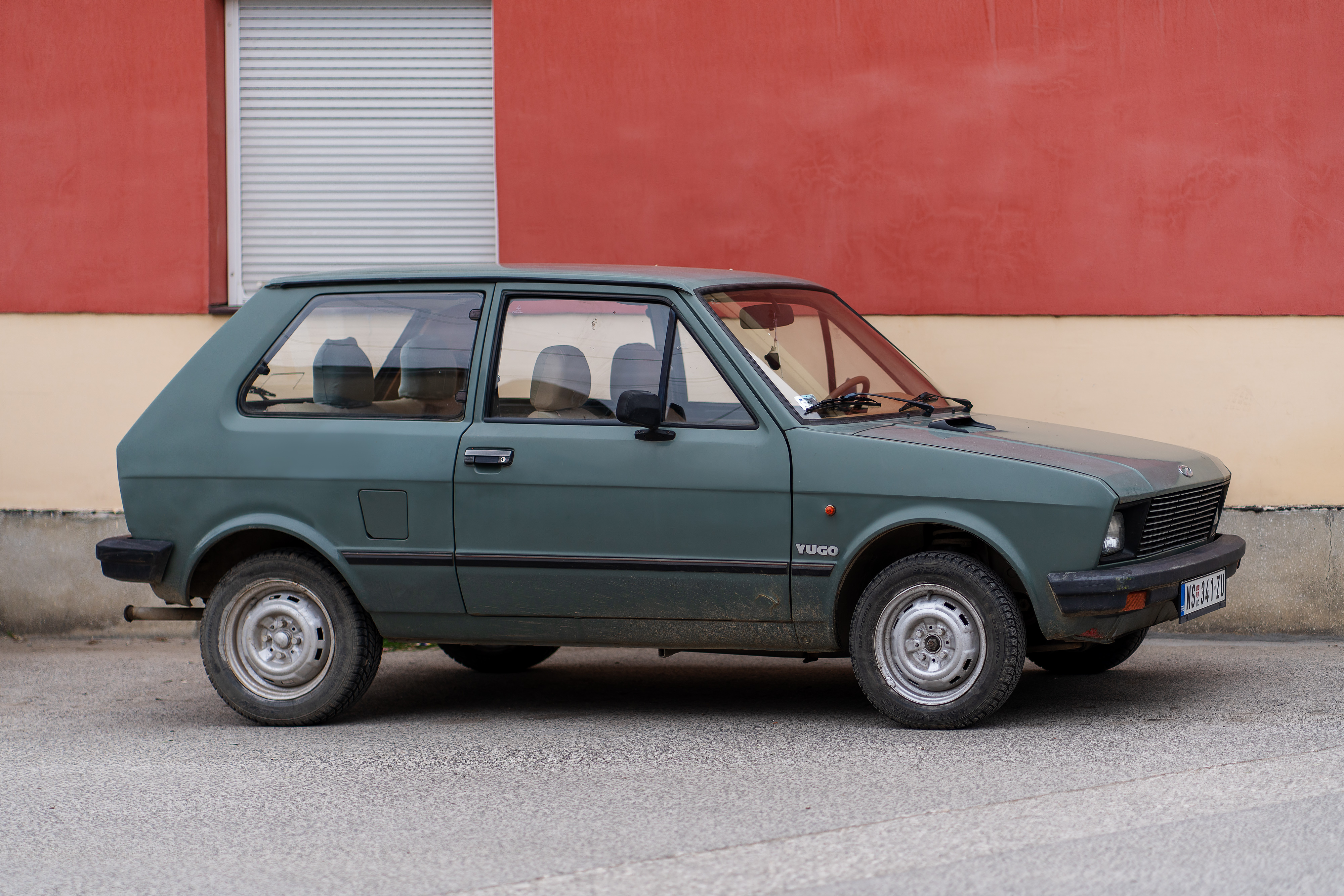Dark green Yugo GV