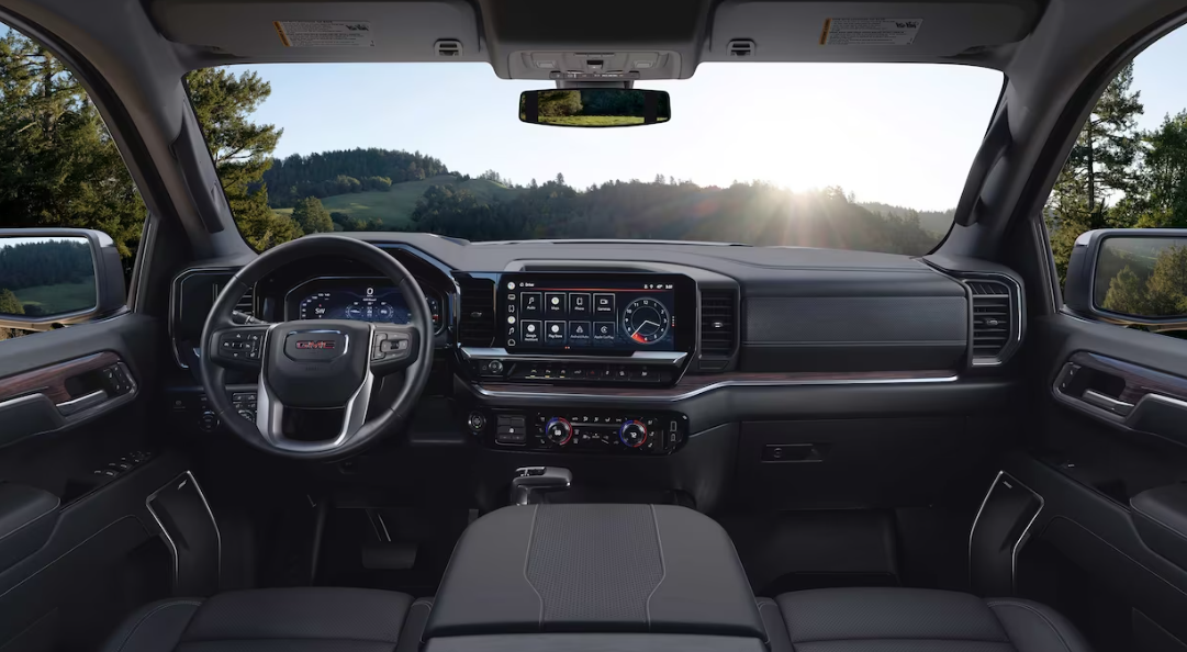 Interior of Gmc Sierra Elevation 