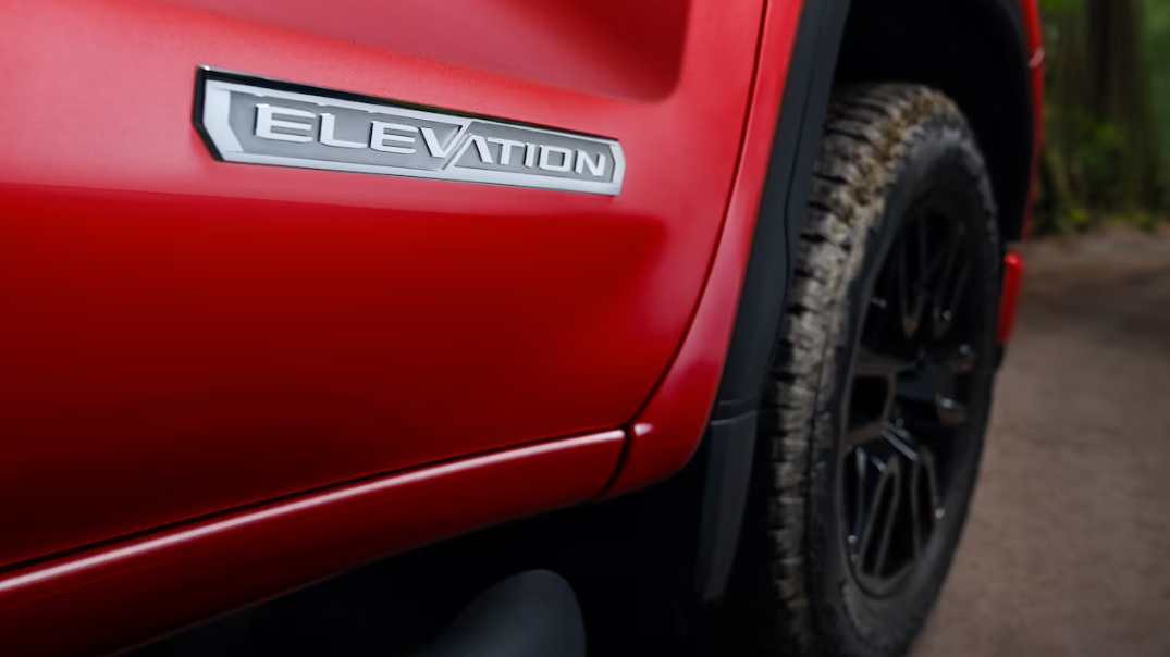 Red Gmc Sierra Elevation 