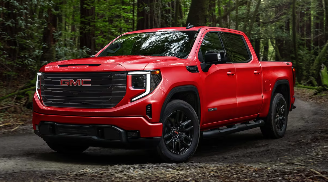 Red Gmc Sierra Elevation 