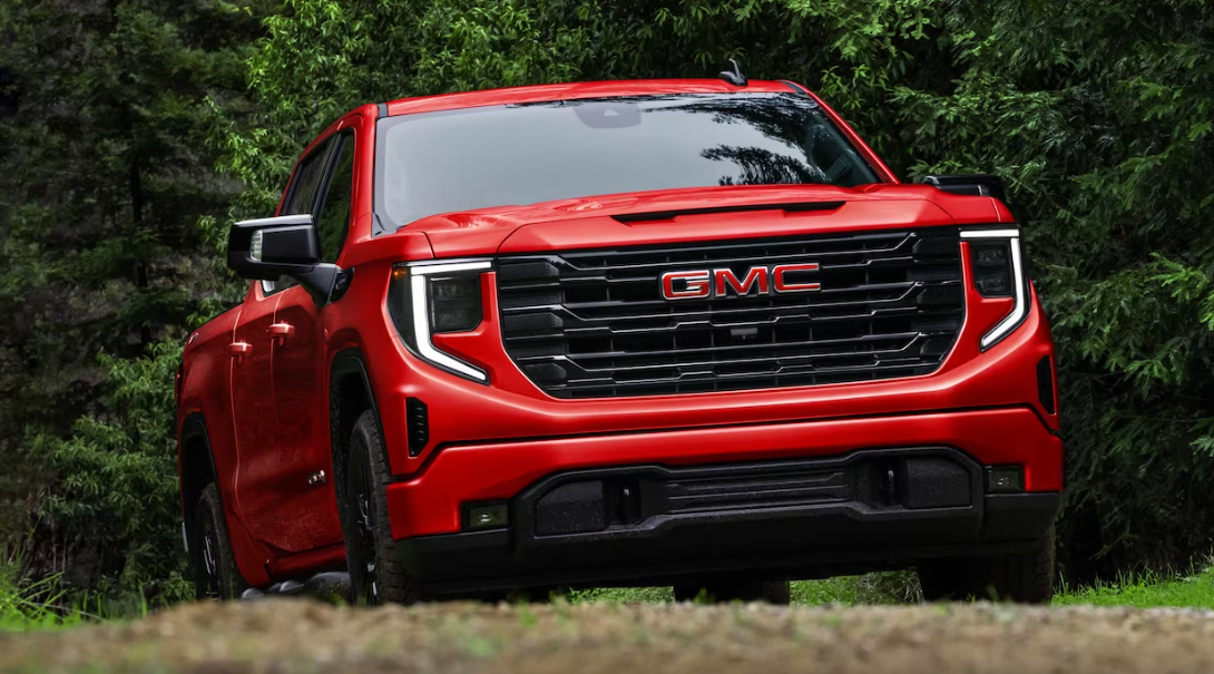 Red Gmc Sierra Elevation 