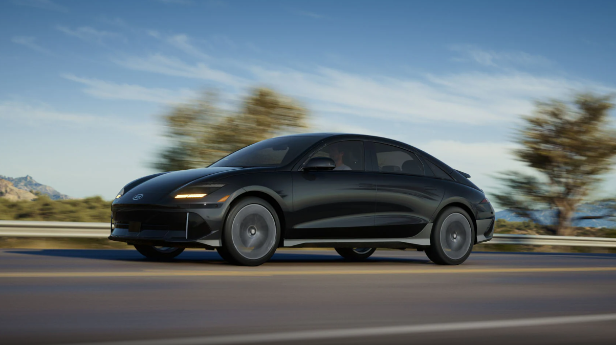 Black Hyundai Ioniq 6