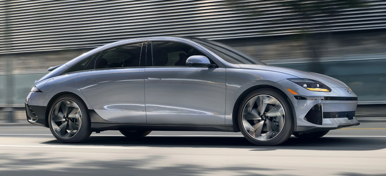 Grey Hyundai Ioniq 6 