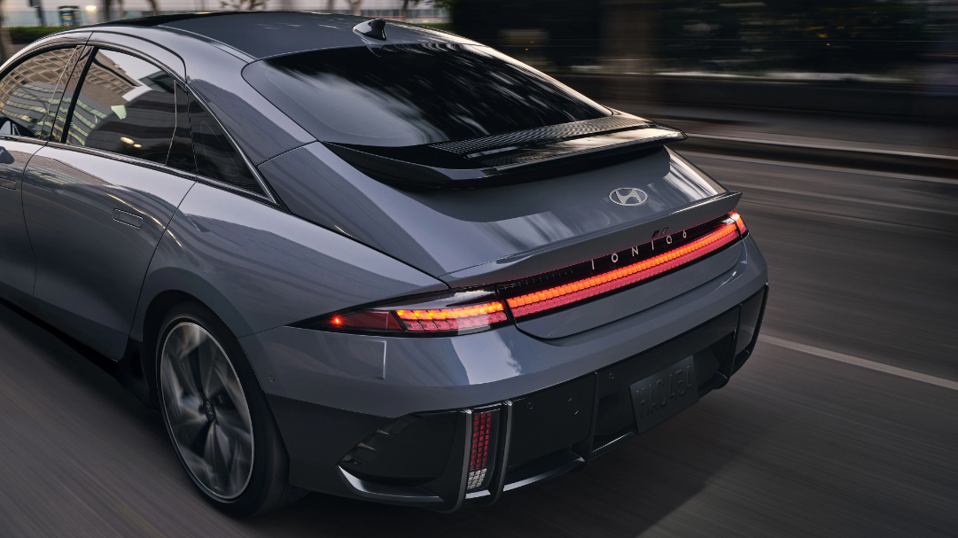 grey Hyundai Ioniq 6 