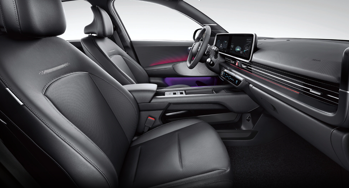 Interior of Hyundai Ioniq 6 