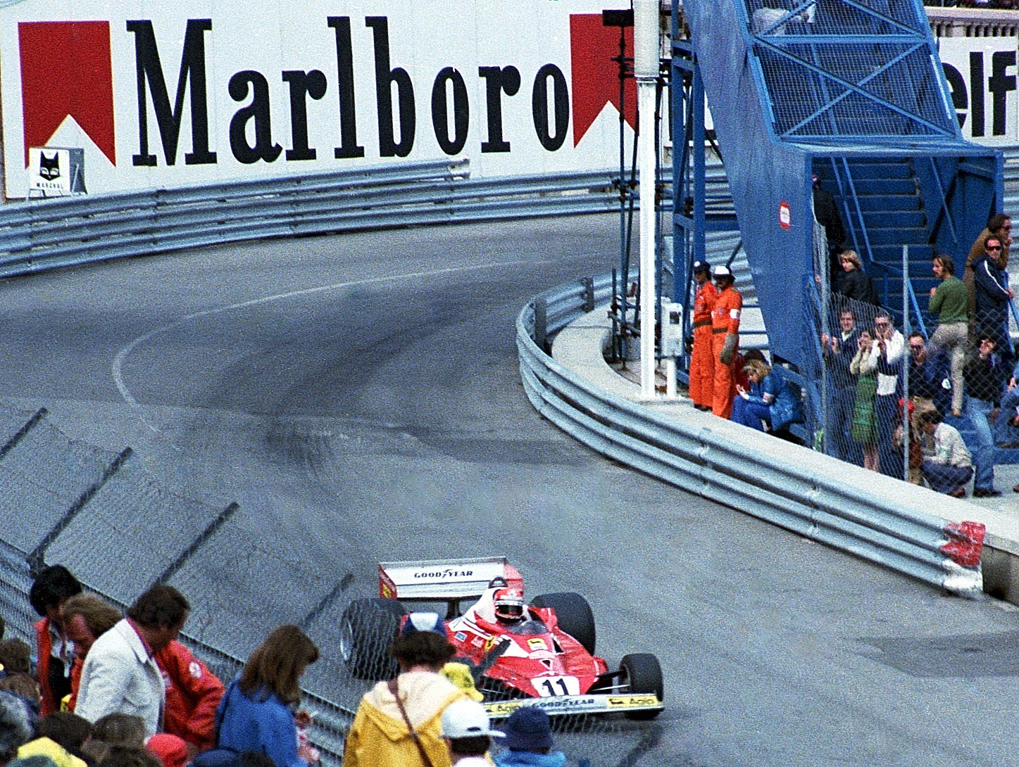Niki Lauda - Ferrari at 1977 Monaco