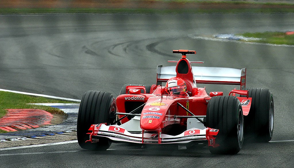 Michael Schumacher - Ferrari during practice