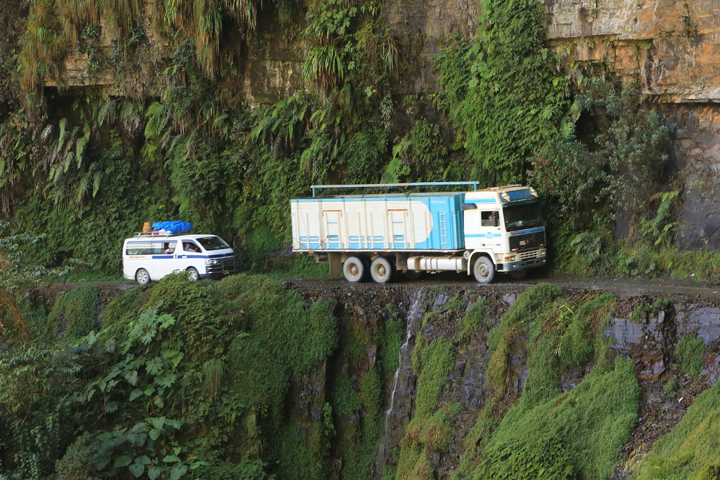 Death road, bolivia