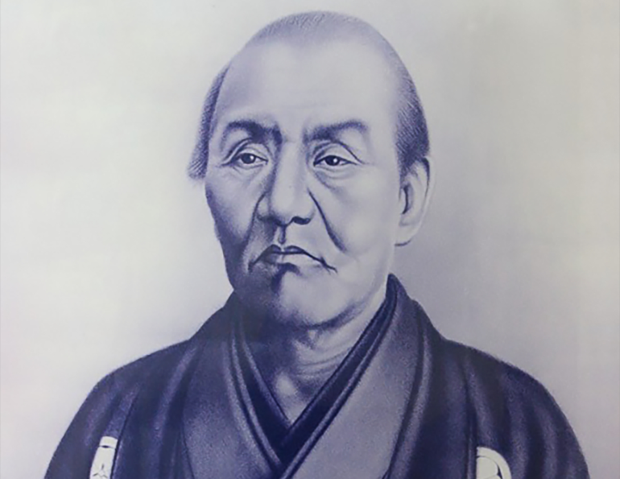 Portrait of the yakuza boss Chogoro Yamamoto