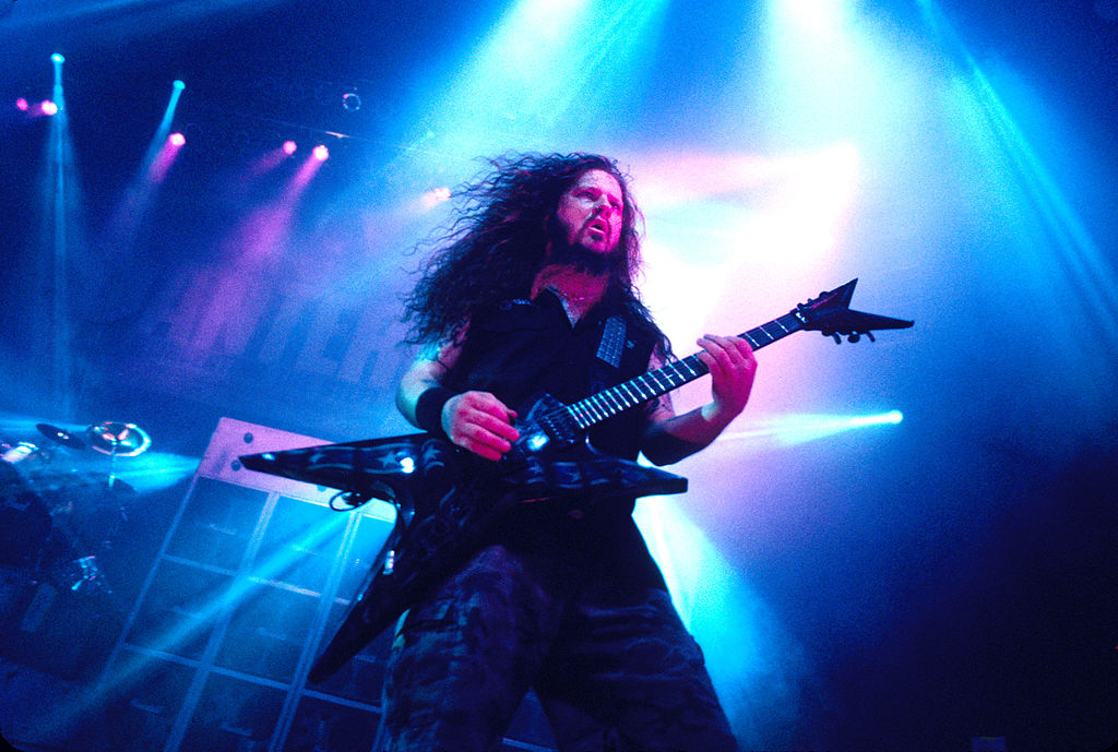 Dimebag Darrell / guitarist of Pantera at the San Diego in San Diego, California