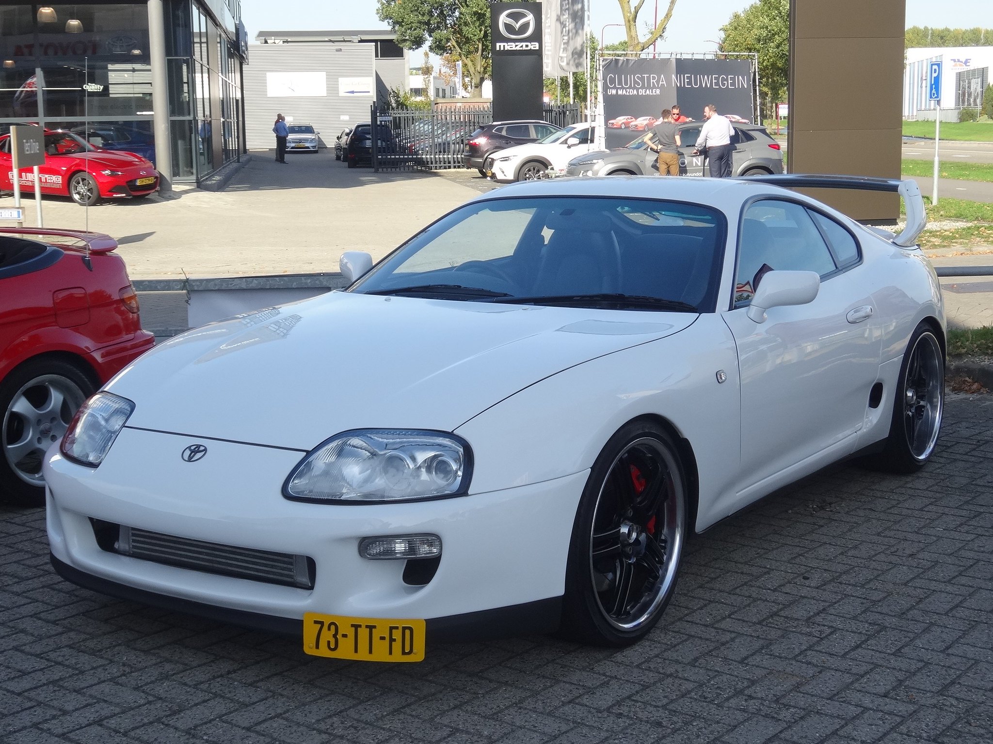 1993 White Toyota Supra - right hand drive 3.0i Twin Turbo