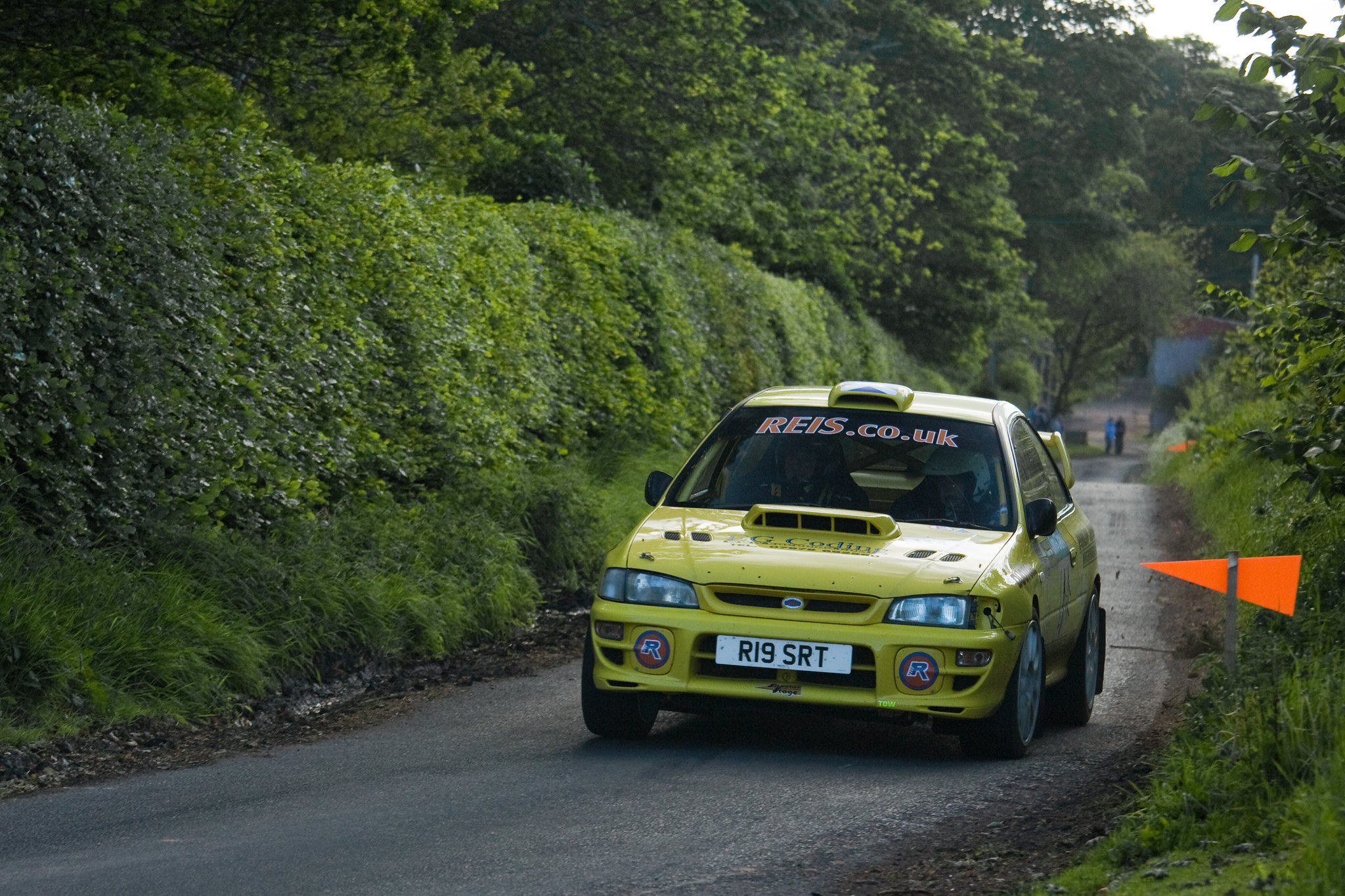 No. 114, J. Sharp & A. Mackinnon in  Subaru Impreza