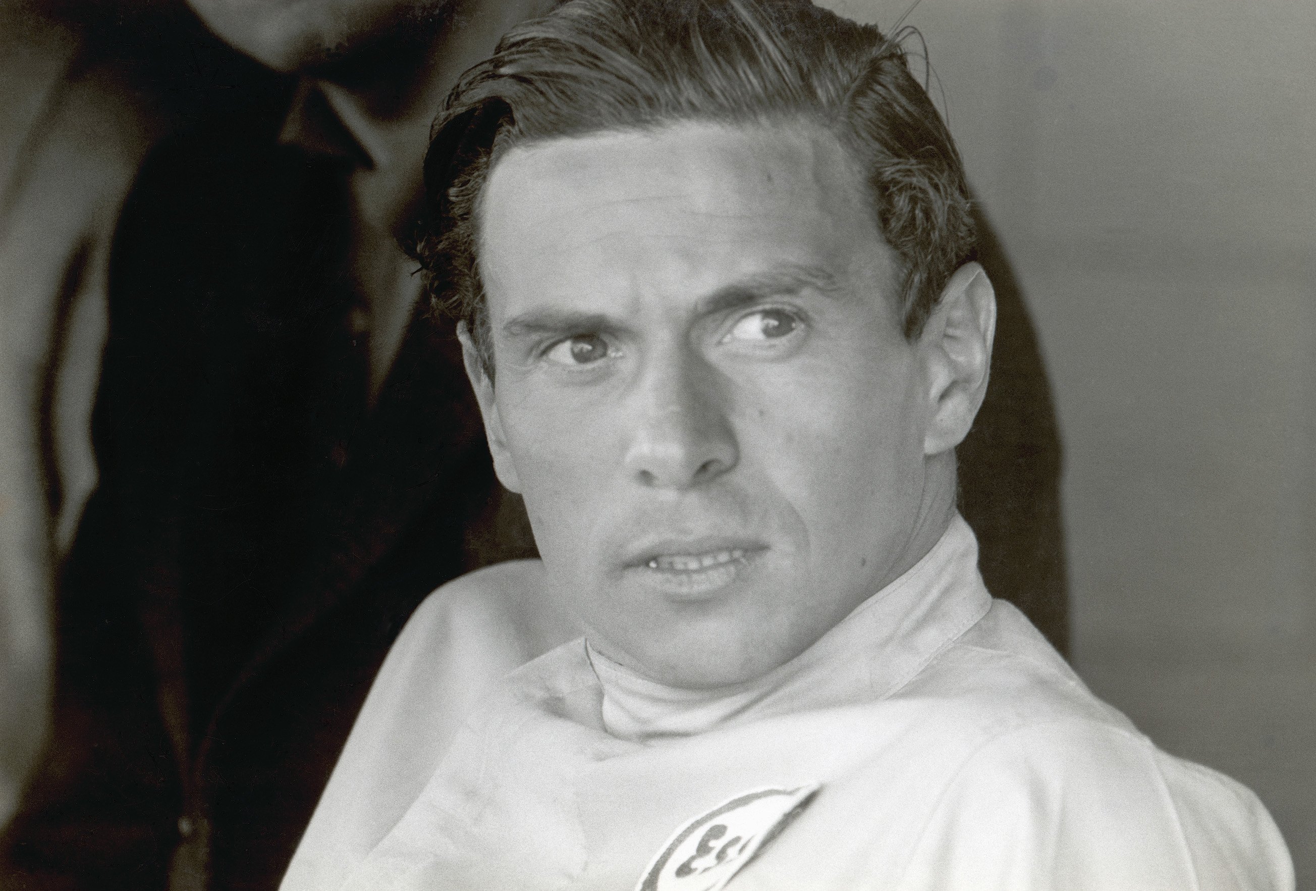 Formula One driver Jim Clark, circa 1960s looking at the camera