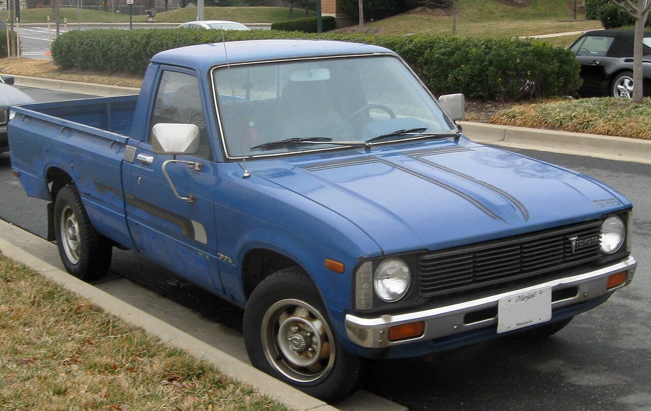 1979-1983 Blue Toyota Pickup photographed in - 2009