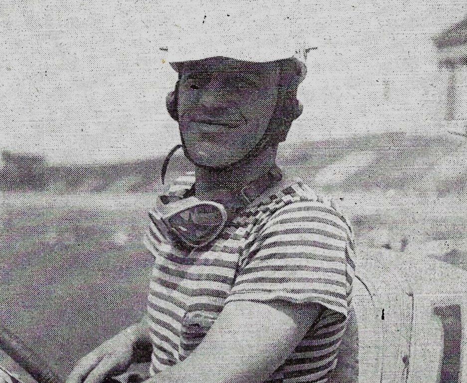 Bill Schindler photographed in 1956