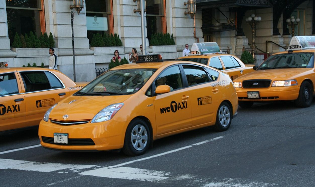 New York Prius cab