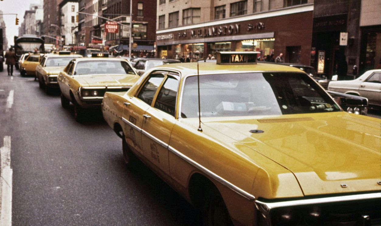 Dodge Polara and other Yellow Cabs