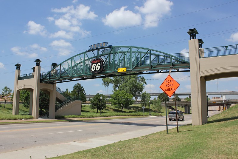 Route 66 Bridge located in Tulsa, Oklahoma