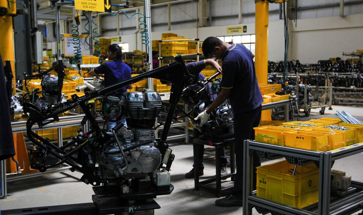Royal Enfield factory