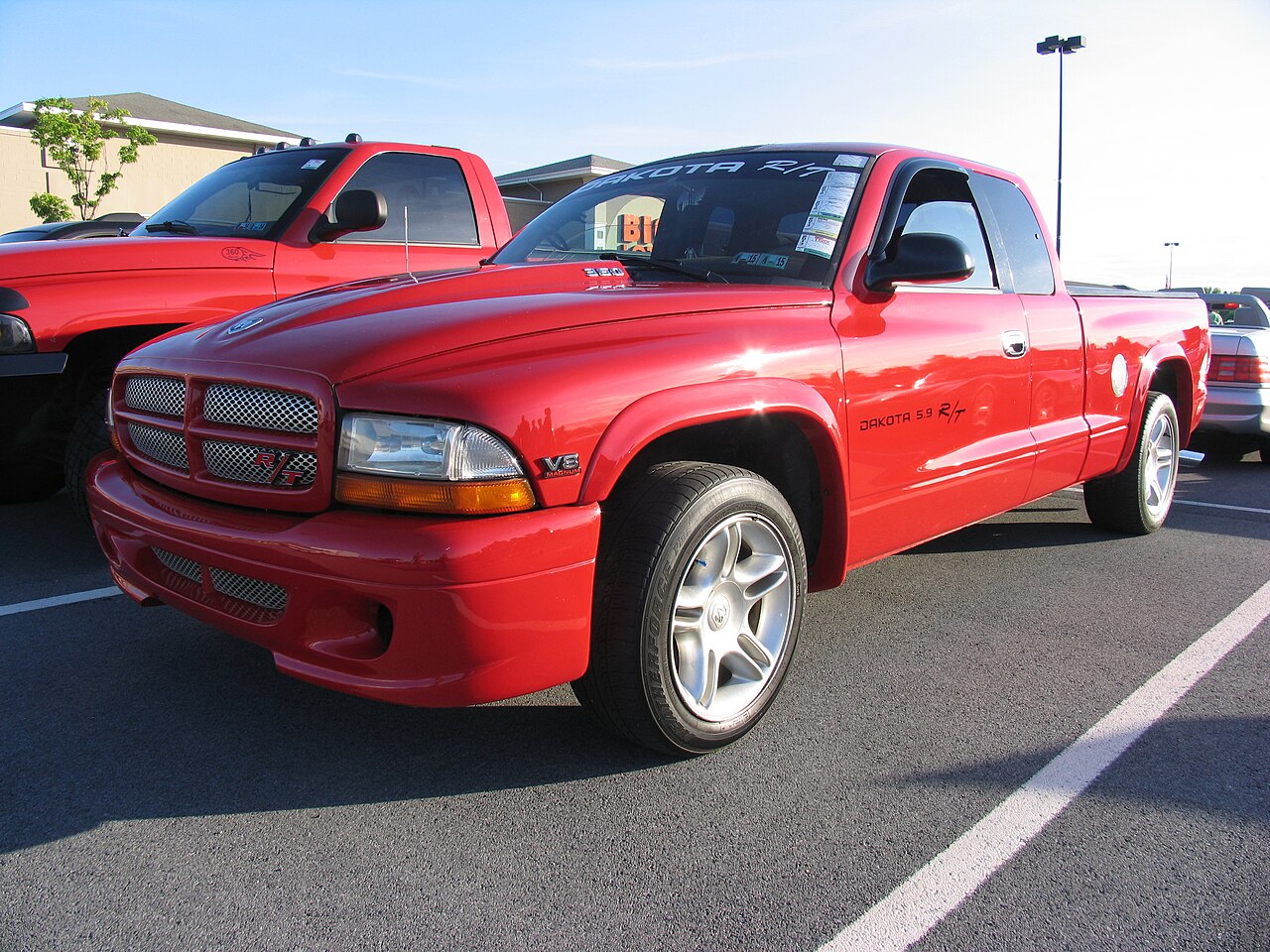 Dodge Dakota Rt Red