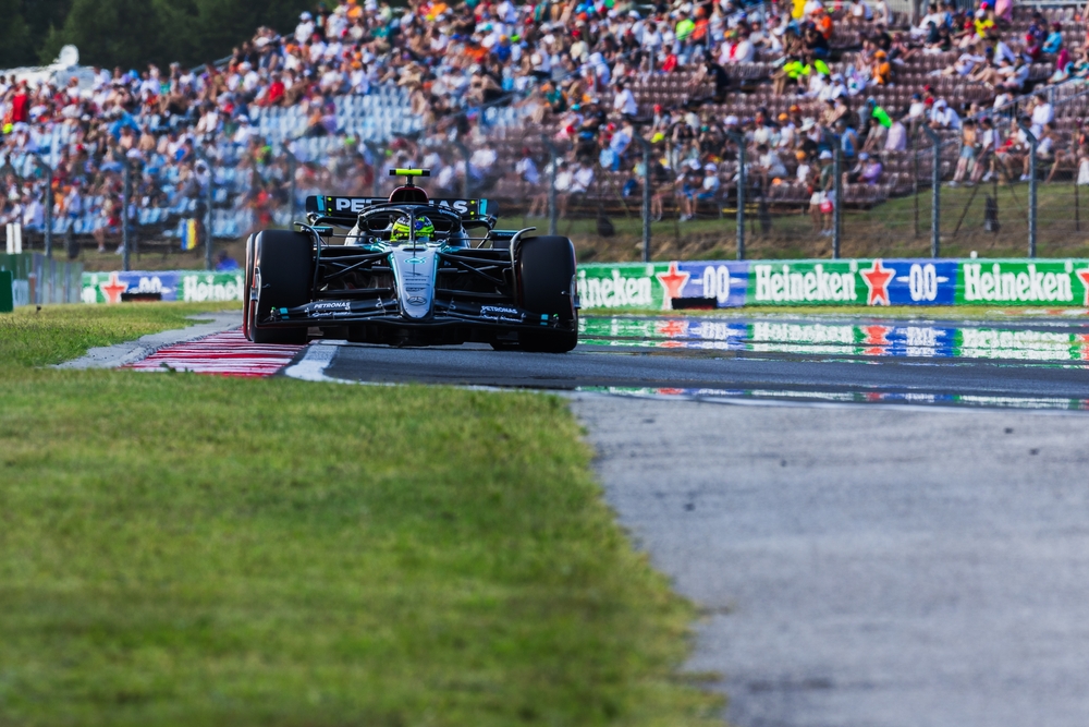 Lewis Hamilton during Formula One Hungary Grand Prix