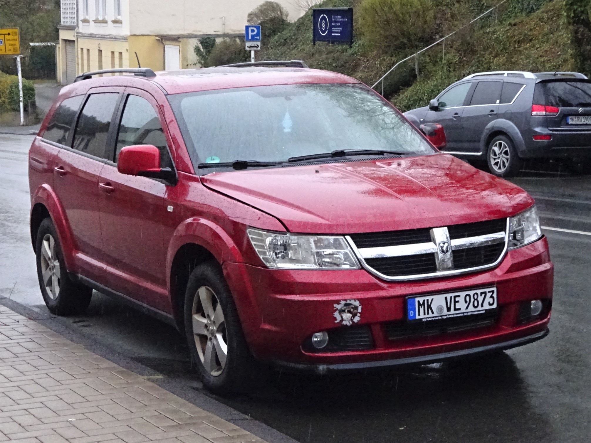 Image of red Dodge Journey