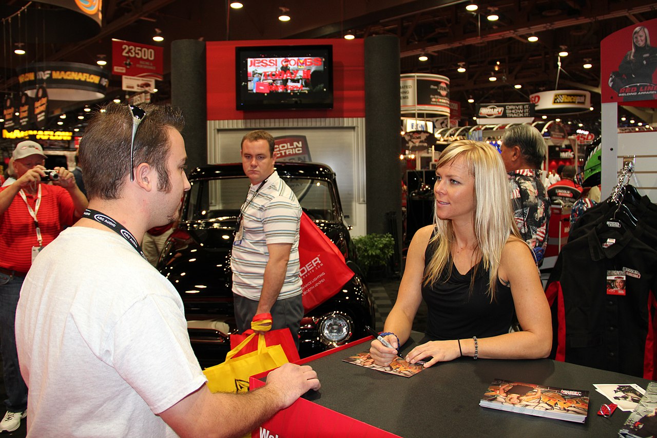 Jessi Combs At Sema Show 2012
