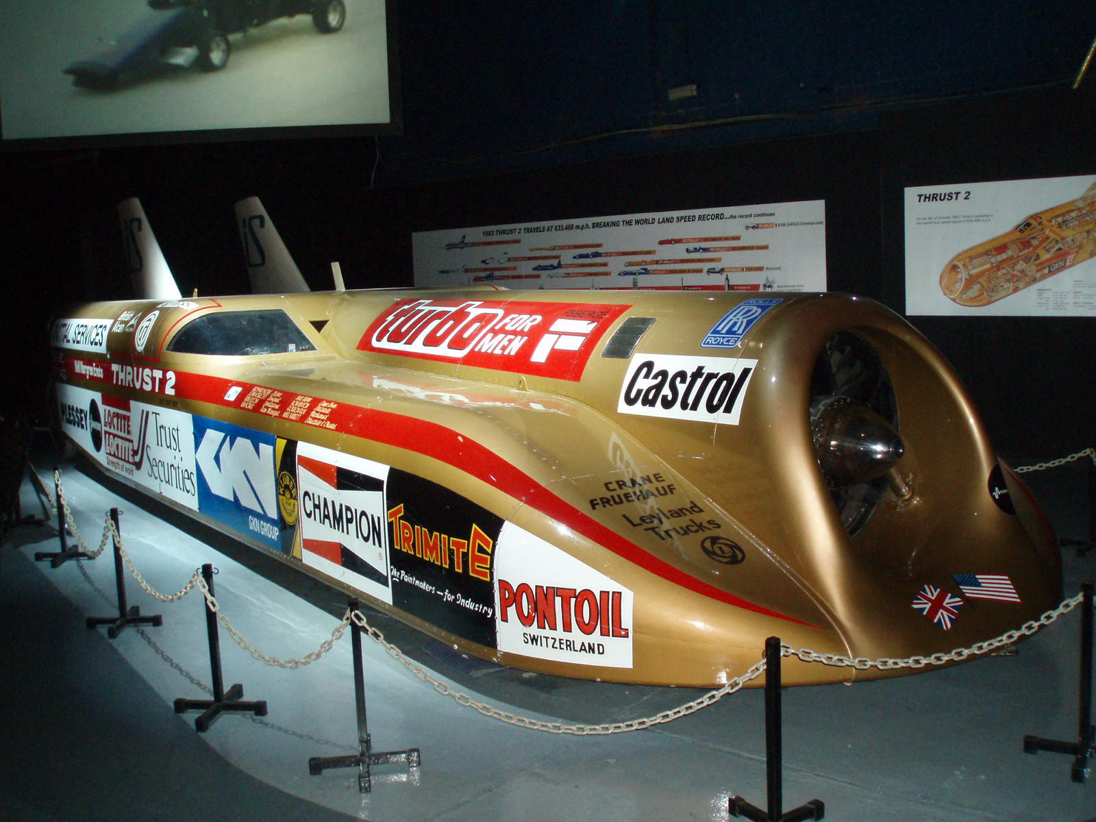 Thrust 2 jet car