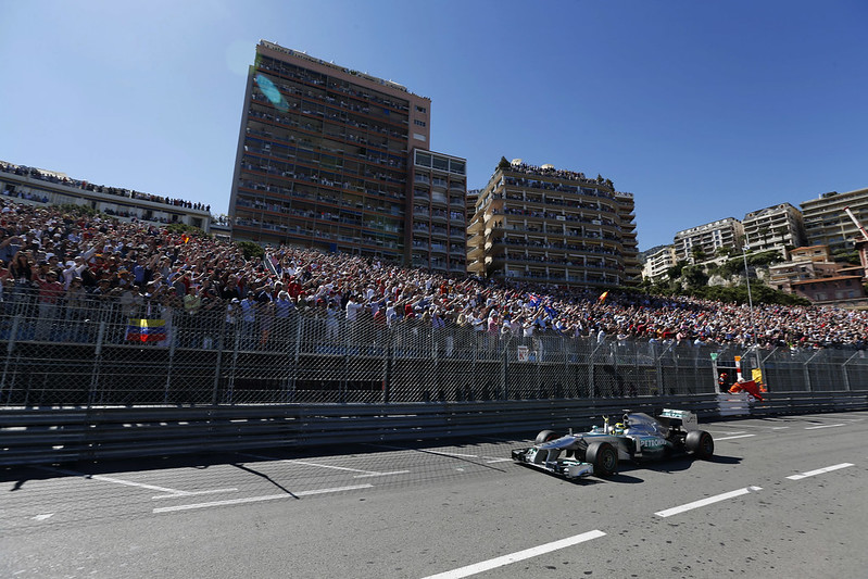A Formula 1 racing car Mercedes W04