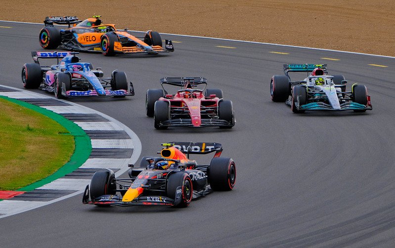 Formula 1 careful passing