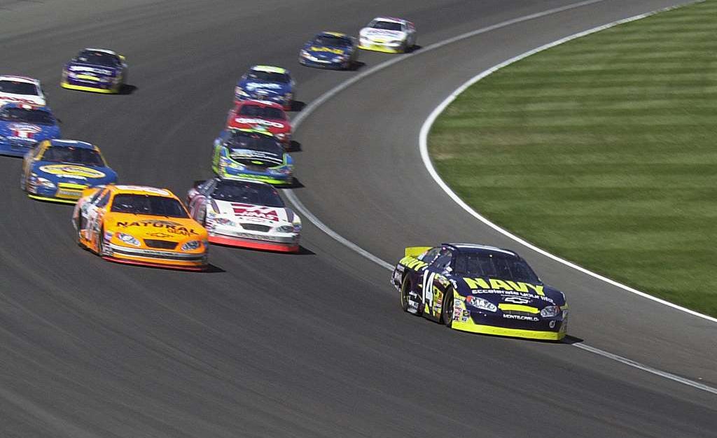 NASCAR racing cars