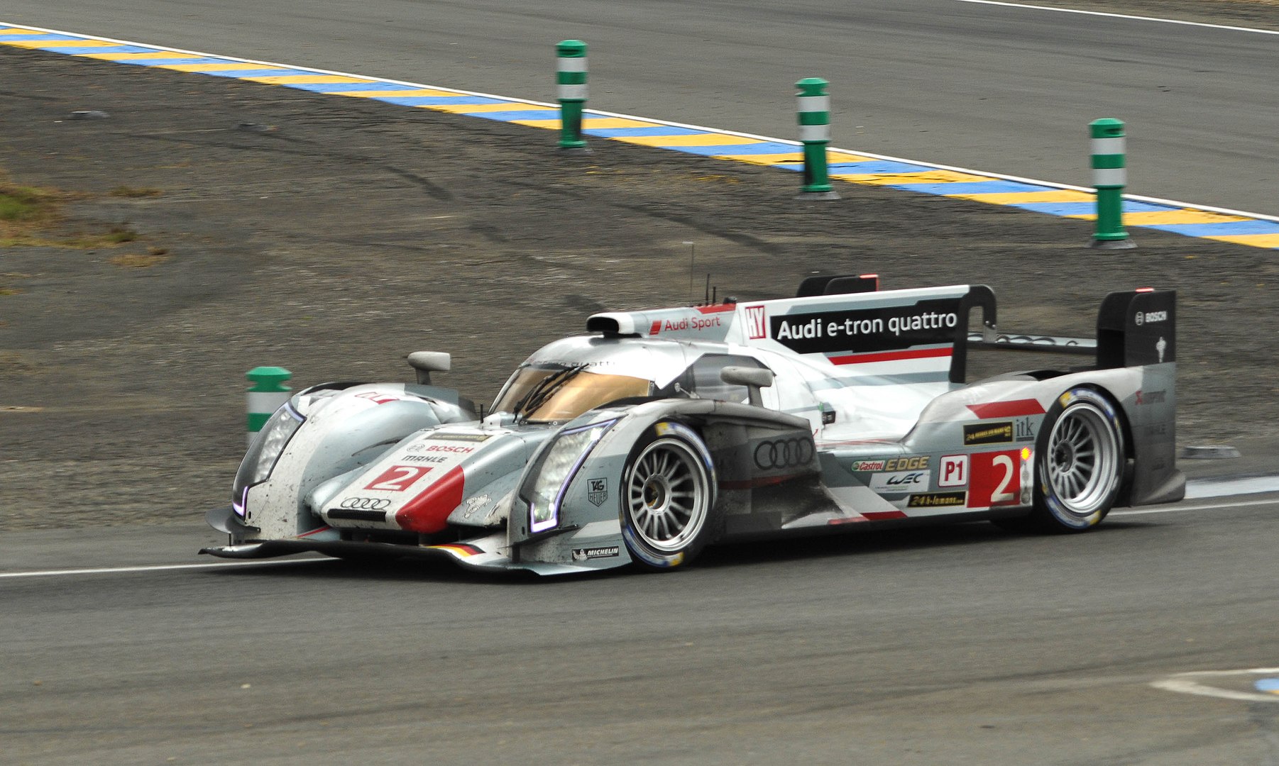 Le Mans 2013 Tom Kristensen driving