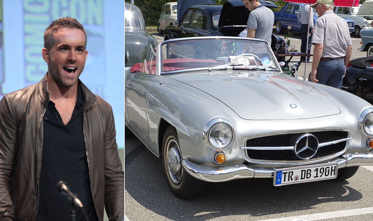 Ryan Reynolds: Mercedes-Benz 190 SL