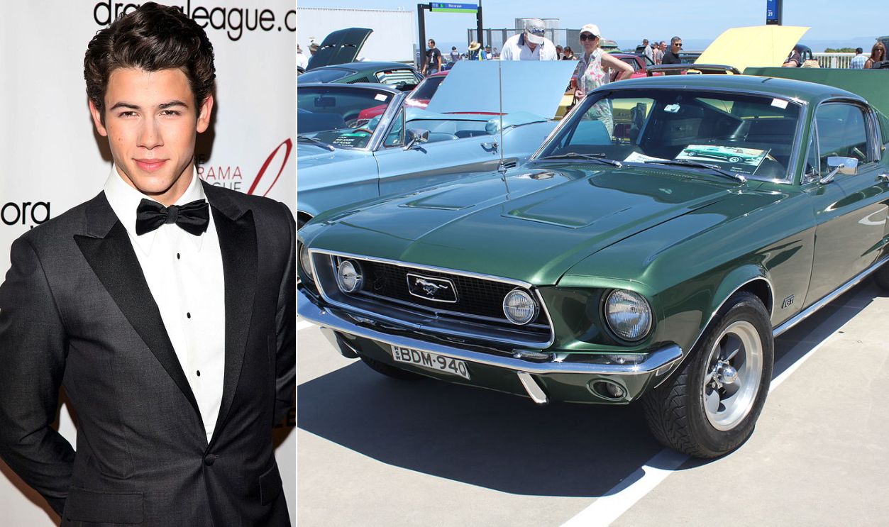 Nick Jonas: 1968 Ford Mustang 