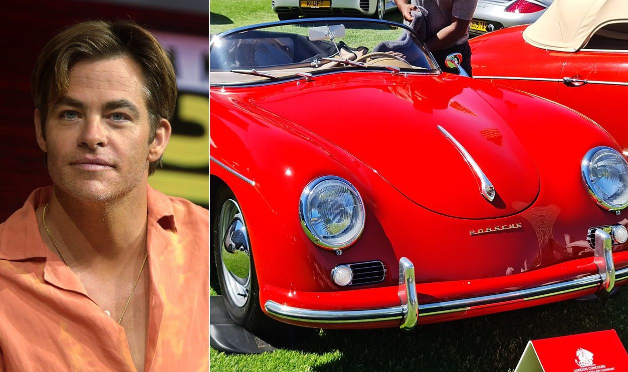 Chris Pine: 1957 Porsche Speedster 
