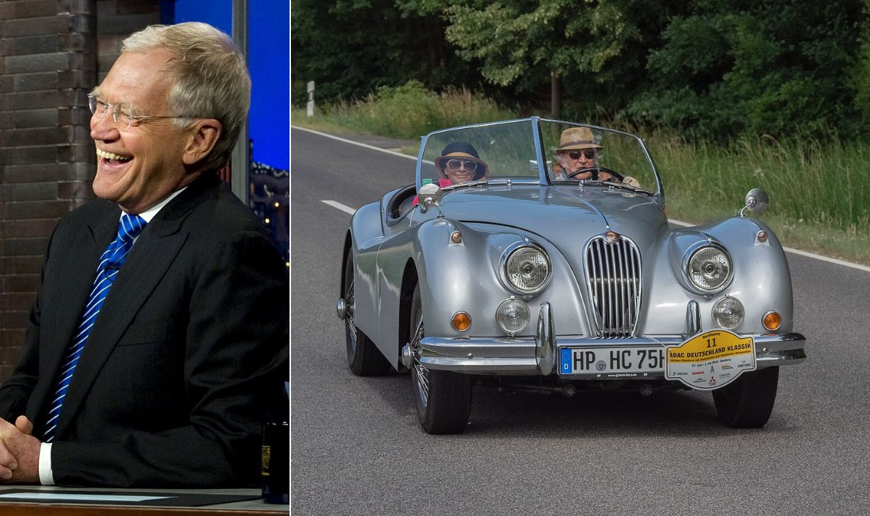 David Letterman: 1959 Jaguar XK-140 