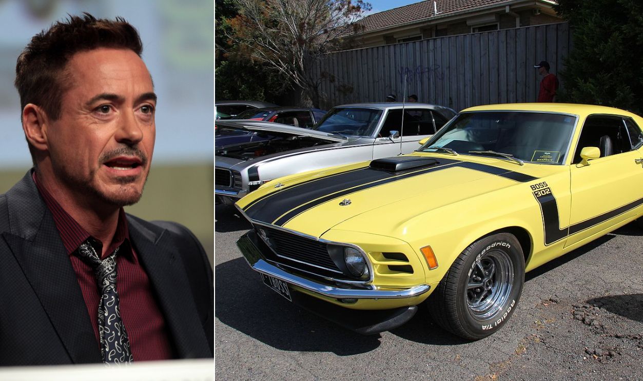 Robert Downey Jr.: Custom 1970 Ford Mustang Boss 302 