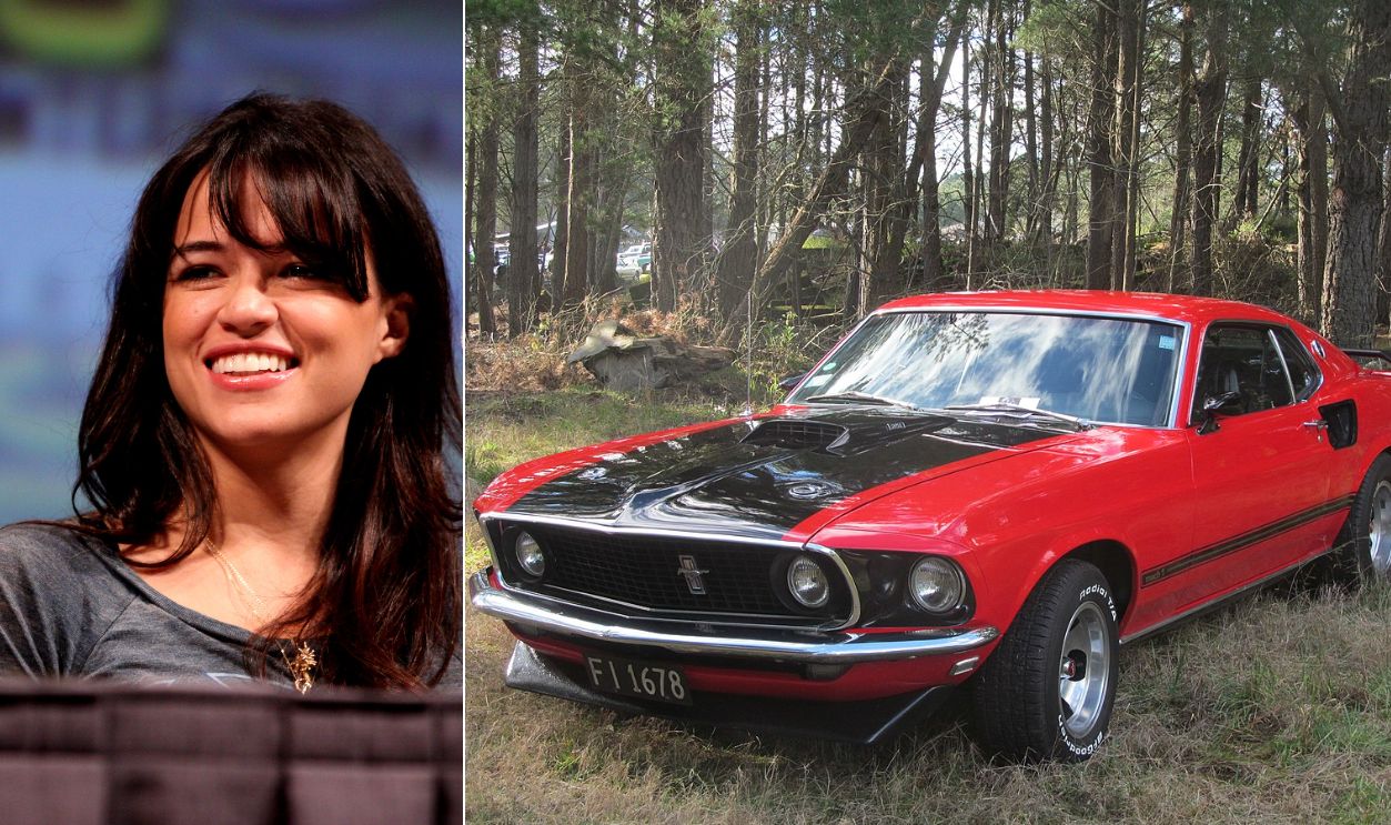 Michelle Rodriguez: Mustang Mach 1
