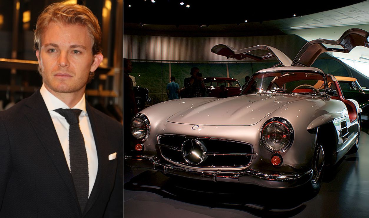 Nico Rosberg: 1955 Mercedes-Benz 300SL Gullwing 
